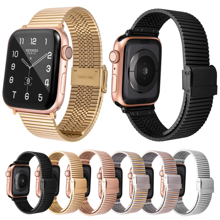 Multi-baht Steel Watch Band For Apple Watch Ultra 49mm&Watch Ultra 2 49mm / Series 9&8&7 45mm / SE 3&SE 2&6&SE&5&4 44mm / 3&2&1 42mm(Silver) by bashfashion