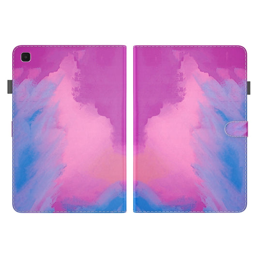 For Samsung Galaxy Tab A7 Lite 8.4 T220 / T225 Voltage Watercolor Pattern Skin Feel Magnetic Horizontal Flip PU Leather Case with Holder & Card Slots & Photo Frame(Berry) by bashfashion