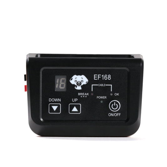 EF168 Wired Rechargeable Waterproof Pet Electronic Fence Dog Training Device, Style:1 to 1(US Plug) by bashfashion