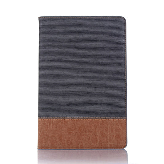 For Samsung Galaxy Tab A7 Lite T220/T225 Cross Texture Leather Tablet Case(Dark Grey) by bashfashion