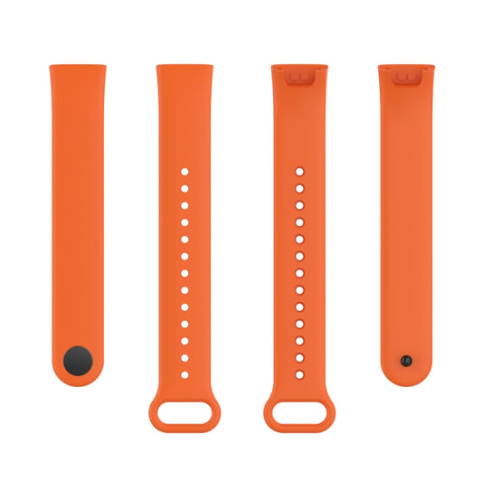 For Xiaomi Redmi Smart Band Pro Silicone Watch Band(Orange) by bashfashion