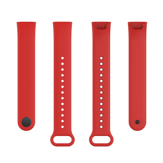 For Xiaomi Redmi Smart Band Pro Silicone Watch Band(Red) by bashfashion