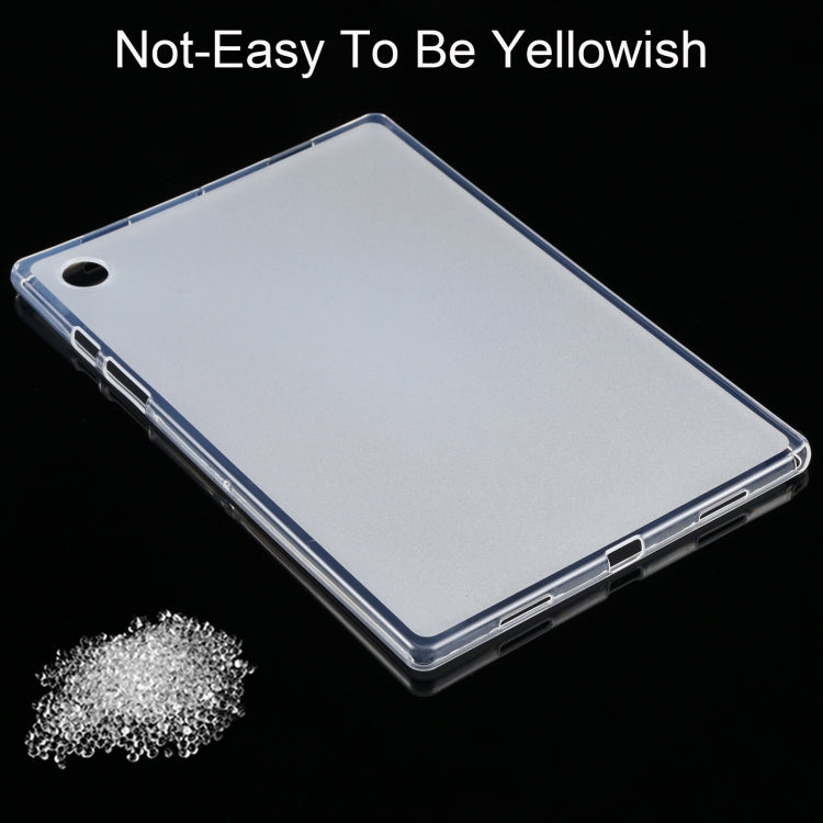 For Samsung Galaxy Tab A8 10.5 / X205 / X200 TPU Tablet Case (Transparent) by bashfashion