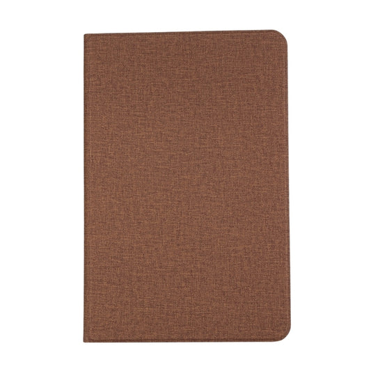 For Huawei Matepad Pro 10.8 inch Craft Cloth TPU Protective Case with Holder(Brown) by bashfashion