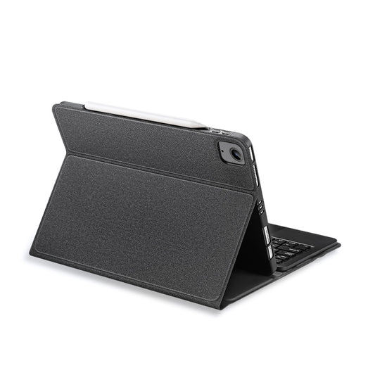 DUX DUCIS Bluetooth Keyboard Leather Case with Touchpad & Smart Sleep Function For iPad Air 4/5 / iPad Pro 11 2018/2020/2021/2022(Black) by DUX DUCIS
