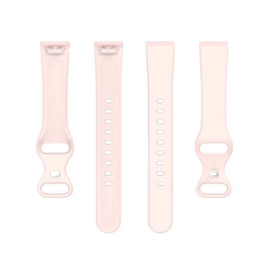 For Amazon Halo View Silicone Butterfly Buckle Watch Band, Size:L(Sand Pink) by bashfashion