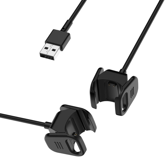 For FITBIT Charge 3 1m Charging Cable(Black) by bashfashion