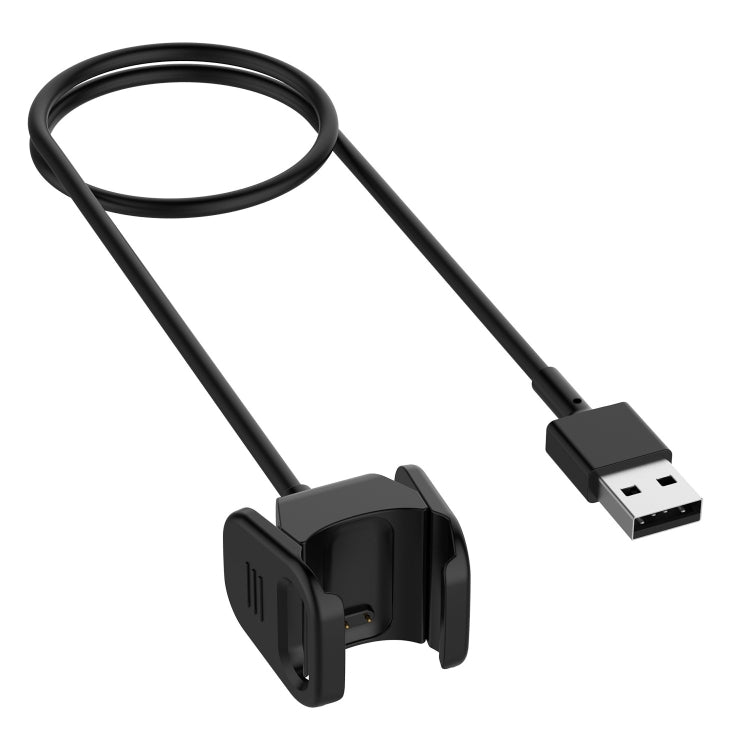 For FITBIT Charge 3 55cm Charging Cable(Black) by bashfashion