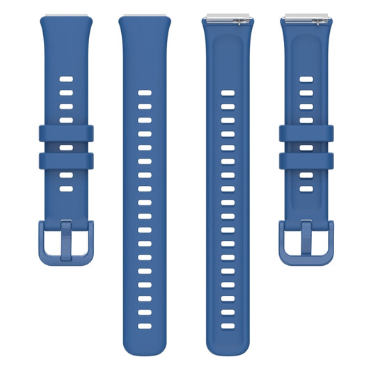 For Huawei Band 7 Silicone Watch Band(Blue) by bashfashion