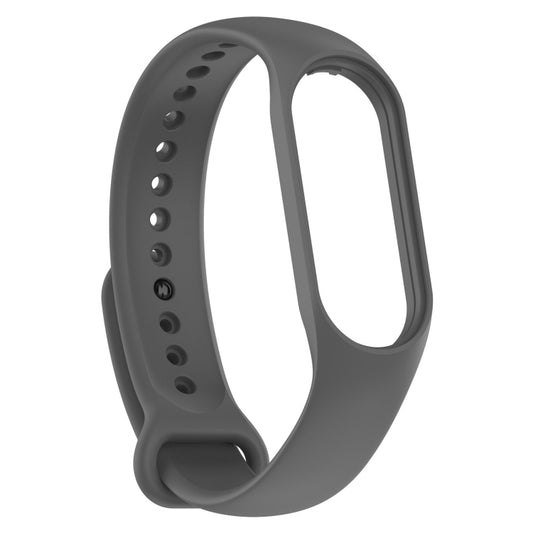 For Xiaomi Mi Band 7 / 7NFC / 6 / 6 NFC / 5 / 5 NFC / Amazfit Band 5 Official Silicone Watch Band(Platinum Grey) by bashfashion