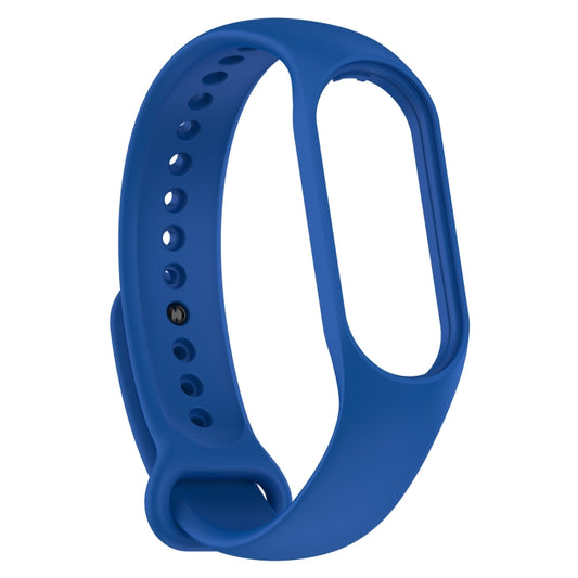For Xiaomi Mi Band 7 / 7NFC / 6 / 6 NFC / 5 / 5 NFC / Amazfit Band 5 Official Silicone Watch Band(Noble Blue) by bashfashion