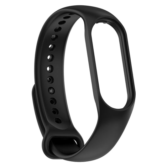 For Xiaomi Mi Band 7 / 7NFC / 6 / 6 NFC / 5 / 5 NFC / Amazfit Band 5 Official Silicone Watch Band(Black) by bashfashion