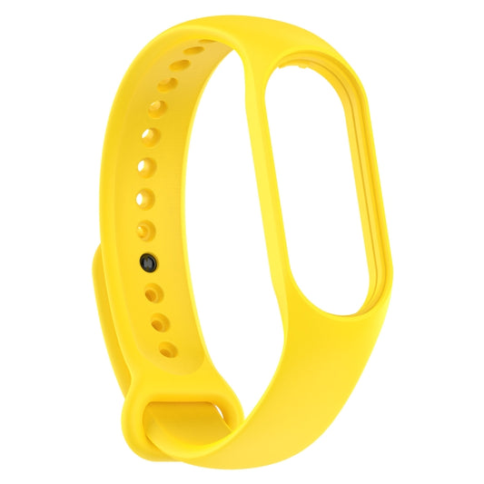 For Xiaomi Mi Band 7 / 7NFC / 6 / 6 NFC / 5 / 5 NFC / Amazfit Band 5 Official Silicone Watch Band(Yellow) by bashfashion