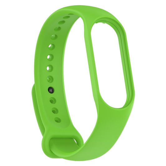 For Xiaomi Mi Band 7 / 7NFC / 6 / 6 NFC / 5 / 5 NFC / Amazfit Band 5 Official Silicone Watch Band(Green Tea) by bashfashion