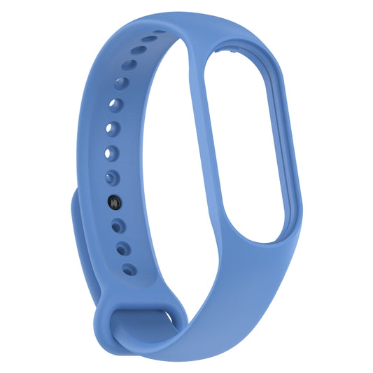 For Xiaomi Mi Band 7 / 7NFC / 6 / 6 NFC / 5 / 5 NFC / Amazfit Band 5 Official Silicone Watch Band(Denim Blue) by bashfashion