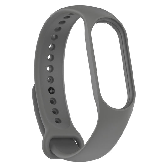 For Xiaomi Mi Band 7 / 7NFC / 6 / 6 NFC / 5 / 5 NFC / Amazfit Band 5 Official Silicone Watch Band(Dark Grey) by bashfashion