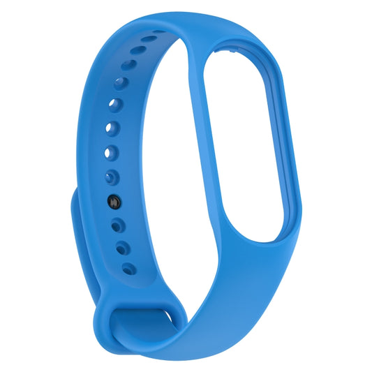 For Xiaomi Mi Band 7 / 7NFC / 6 / 6 NFC / 5 / 5 NFC / Amazfit Band 5 Official Silicone Watch Band(Dark Blue) by bashfashion