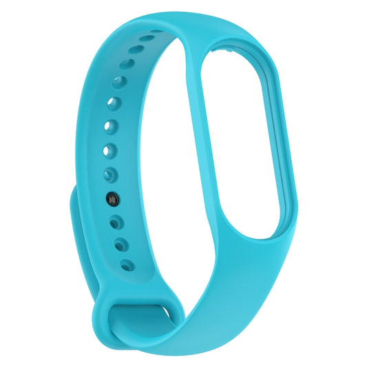 For Xiaomi Mi Band 7 / 7NFC / 6 / 6 NFC / 5 / 5 NFC / Amazfit Band 5 Official Silicone Watch Band(Sky Blue) by bashfashion