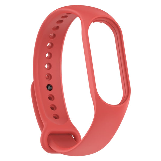 For Xiaomi Mi Band 7 / 7NFC / 6 / 6 NFC / 5 / 5 NFC / Amazfit Band 5 Official Silicone Watch Band(True Red) by bashfashion