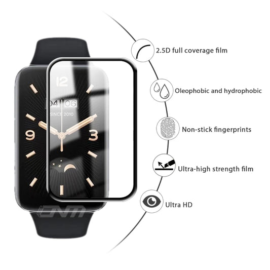 5 PCS For Xiaomi Mi Band 7 Pro 3D Composite Hot Bending Screen Film Protector by bashfashion