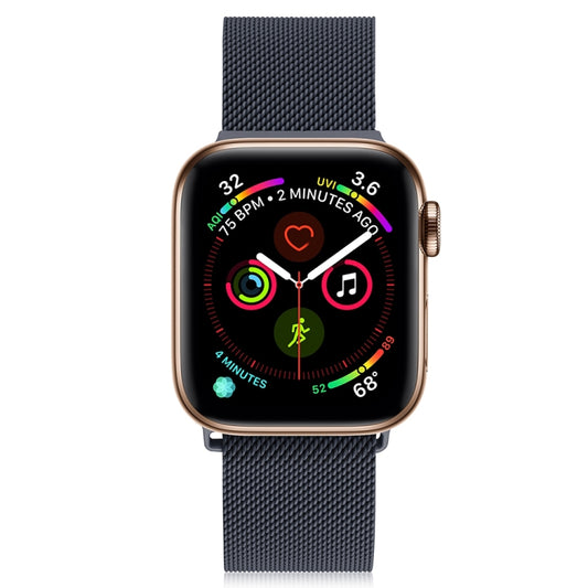 Milanese Stainless Steel Watch Band For Apple Watch Ultra 49mm&Watch Ultra 2 49mm / Series 9&8&7 45mm / SE 3&SE 2&6&SE&5&4 44mm / 3&2&1 42mm(Champagne Gold) by bashfashion