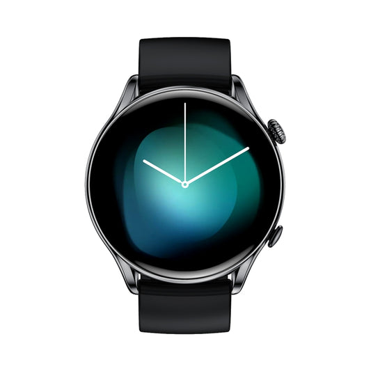 X5 1.32 Inch Round Screen Silicone Strap Smart Health Watch Supports Body Temperature Monitoring, ECG Monitoring, Blood Pressure(Black) by bashfashion