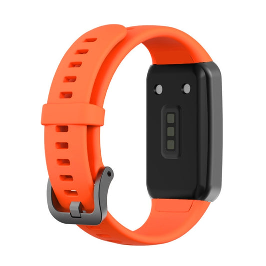 For Huawei Band 6 Silicone Watch Band(Orange) by bashfashion