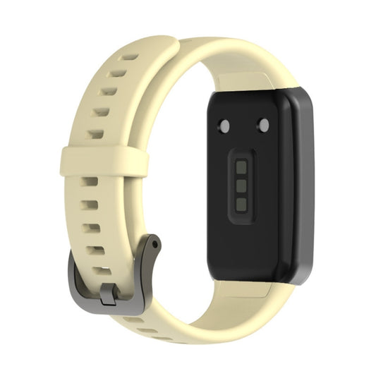 For Huawei Band 6 Silicone Watch Band(Quicksand Gold) by bashfashion