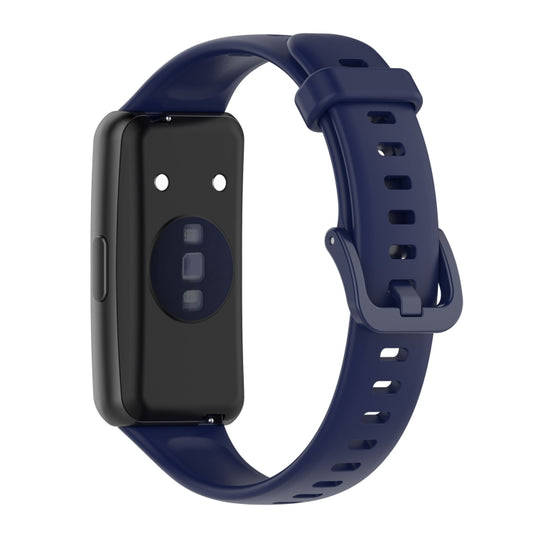 For Huawei Band 7 Silicone Watch Band(Navy Blue) by bashfashion