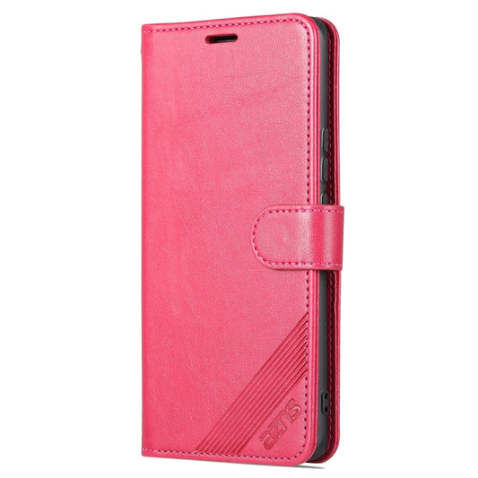 For Huawei nova 10 Pro AZNS Sheepskin Texture Flip Leather Phone Case(Red) by AZNS