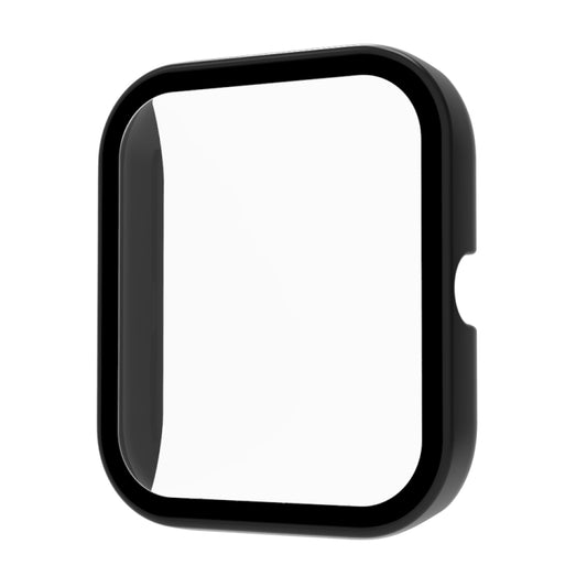 For Xiaomi Haylou Smart Watch 2 LS02 PC+ Toughened Film Fully Enclosed Protective Watch Case(Black) by bashfashion