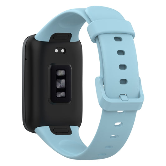 For Xiaomi Mi Band 7 Pro Solid Color Silicone Watch Band(Blue) by bashfashion