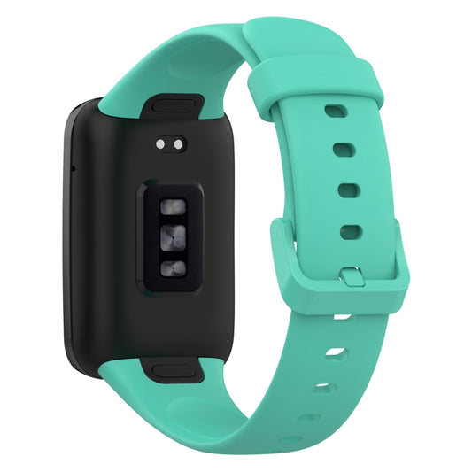 For Xiaomi Mi Band 7 Pro Solid Color Silicone Watch Band(Teal) by bashfashion