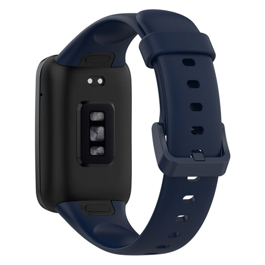 For Xiaomi Mi Band 7 Pro Solid Color Silicone Watch Band(Deep Space Blue) by bashfashion