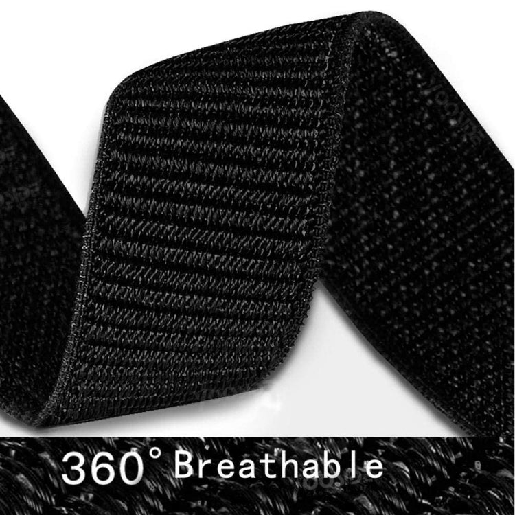 For Amazfit T-Rex / T-Rex Pro / Ares Nylon Loop Watch Band(Dark Blue Beige) by bashfashion