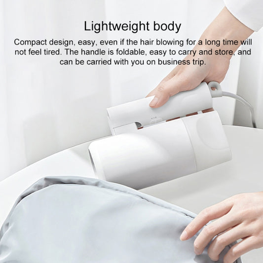 Original Xiaomi Mijia H100 Negative Ion Portable Electric Hair Dryer, US Plug(Pink) by Xiaomi