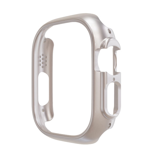 PC Hollow Protective Case For Apple Watch Ultra 1 / 2 / 3 49mm(Starlight) by bashfashion