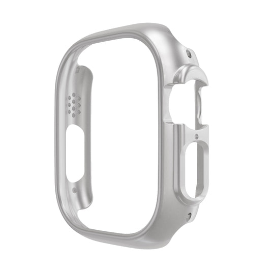 PC Hollow Protective Case For Apple Watch Ultra 1 / 2 / 3 49mm(Silver) by bashfashion