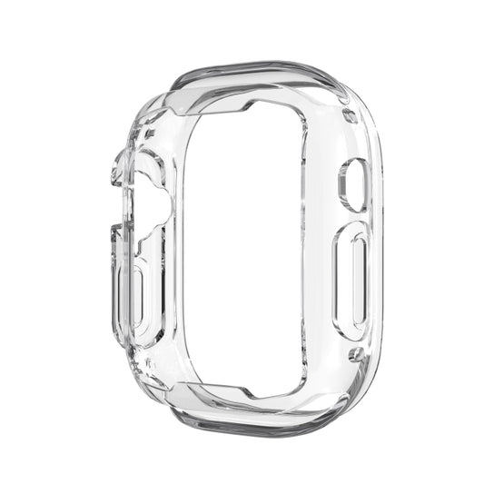 Half-inclusive Transparent TPU Protective Case For Apple Watch Ultra 1 / 2 / 3 49mm by bashfashion