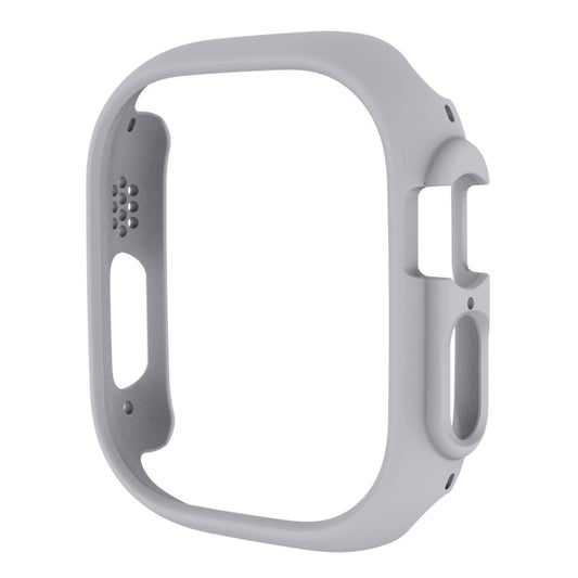 Half-inclusive PC Protective Case For Apple Watch Ultra 1 / 2 / 3 49mm(Light Grey) by bashfashion
