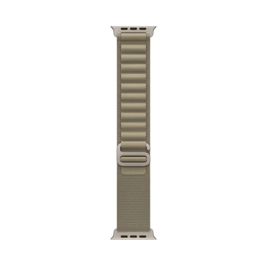 Nylon Loop Watch Band for Apple Watch 42mm / 41mm / 40mm / 38mm(Olive) by bashfashion