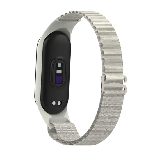 For Xiaomi Mi Band 3 / 4 / 5 / 6 / 7 9-buckle Alpine Loop Adjustable Watch Band(Starlight Color) by bashfashion