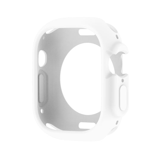 For Apple Watch Ultra 3 / 2 / 1 49mm Candy TPU Protective Case(White) by bashfashion