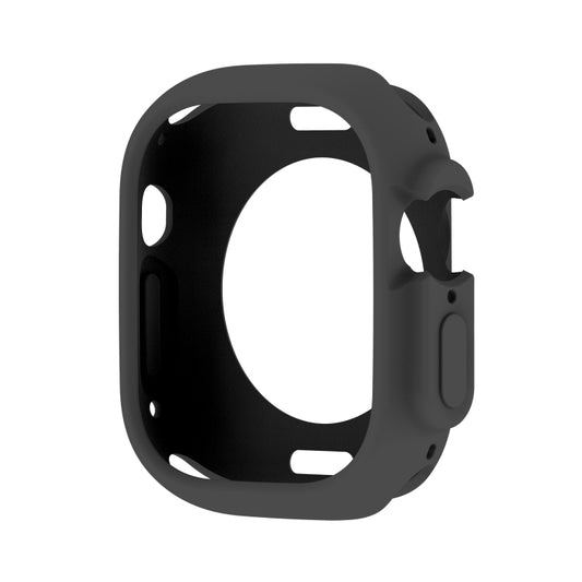 For Apple Watch Ultra 3 / 2 / 1 49mm Candy TPU Protective Case(Black) by bashfashion
