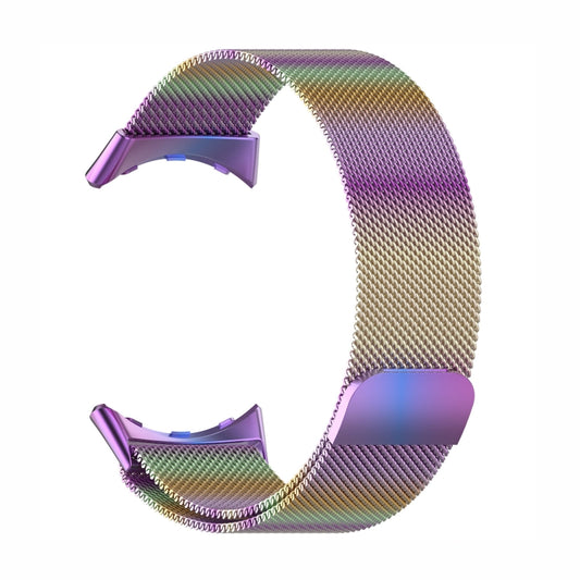 For Google Pixel Watch Milanese Stainless Steel Metal Watch Band (Colour) by bashfashion