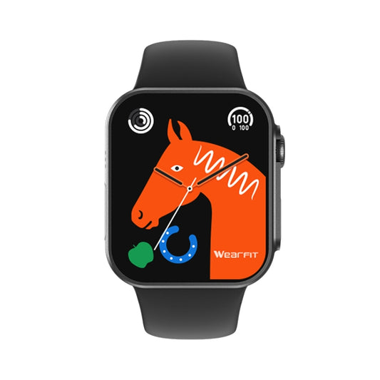 HW8 Ultra 2.02 inch TFT Screen Smart Watch, IP67 Waterproof Support Heart Rate & Blood Oxygen Monitoring / Multiple Sports Modes(Black) by bashfashion