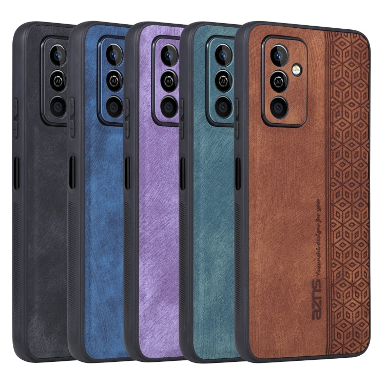 For Huawei Maimang 11 AZNS 3D Embossed Skin Feel Phone Case(Dark Green) by AZNS