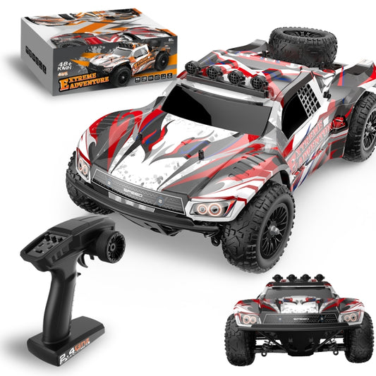 9201E 1:10 Full Scale Remote Control 4WD High Speed Car(Red) by bashfashion