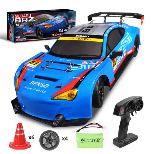 2.4G 1:16 4WD Drift RC Toy Car(Blue) by bashfashion