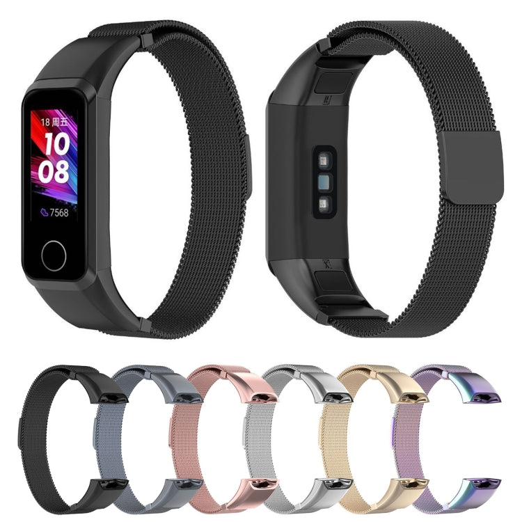 For Huawei Band 4 (ADS-B29) / Honor Band 5i (CRS-B19S) Milan Wrist Strap Watchband(Champagne) by bashfashion